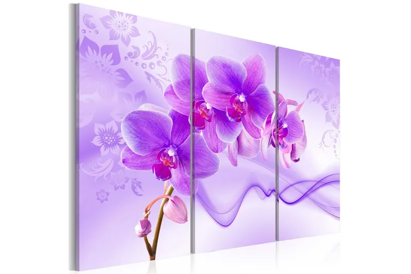 Tavla Ethereal Orchid Violet 120x80 - Artgeist sp. z o. o. — Artgeist sp. z o. o.