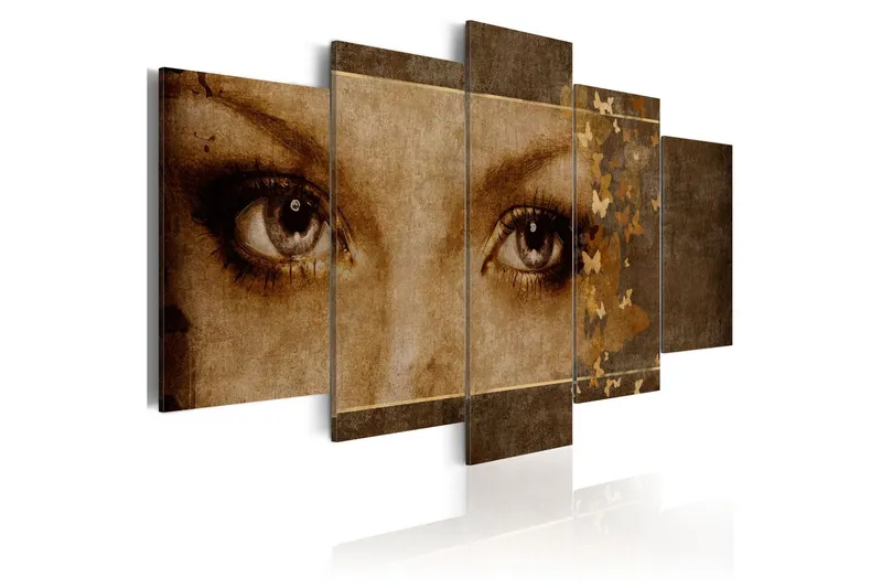 Tavla Eyes Like Butterflies 100x50 - Artgeist sp. z o. o. — Artgeist sp. z o. o.