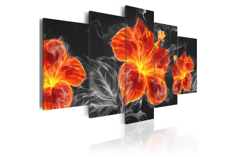 Tavla Fire Lily 200x100 - Artgeist sp. z o. o. — Artgeist sp. z o. o.