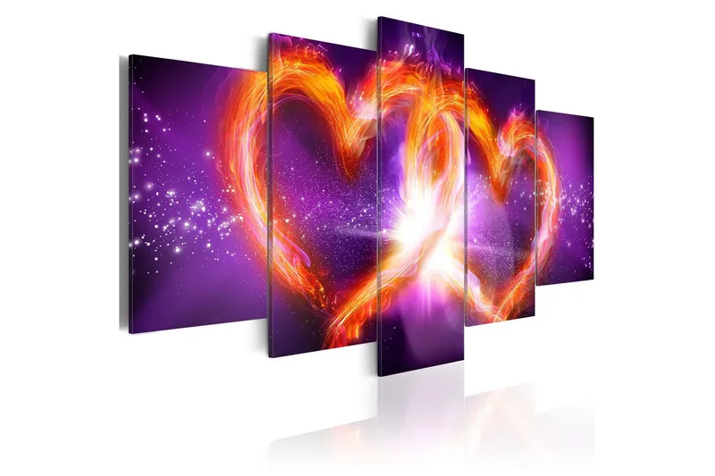 Tavla Flames Of Love 200x100 - Artgeist sp. z o. o. — Artgeist sp. z o. o.