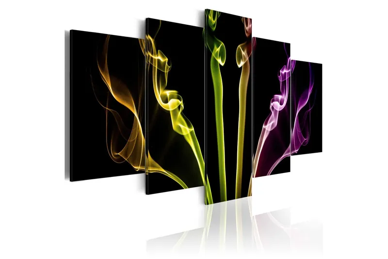 Tavla Flerfärgande Streck 5 St 200x100 - Artgeist sp. z o. o. — Artgeist sp. z o. o.