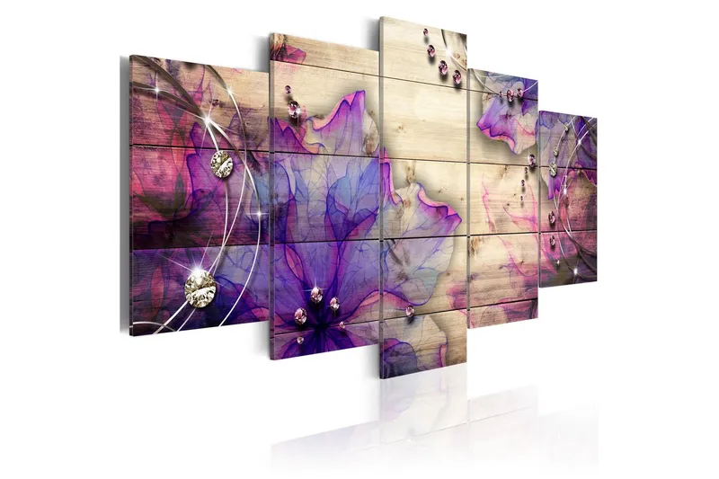 Tavla Flowers Of Memory 100x50 - Artgeist sp. z o. o. — Artgeist sp. z o. o.