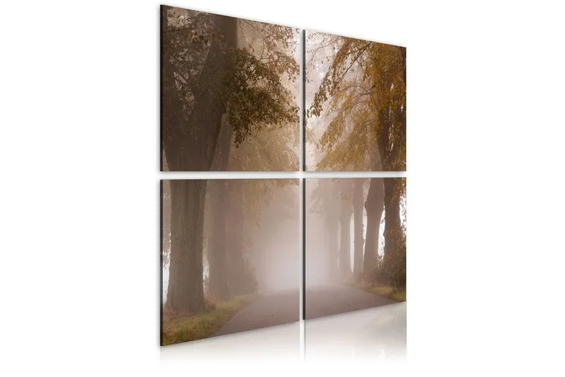 Tavla Foggy Gränd 40x40 - Artgeist sp. z o. o. — Artgeist sp. z o. o.