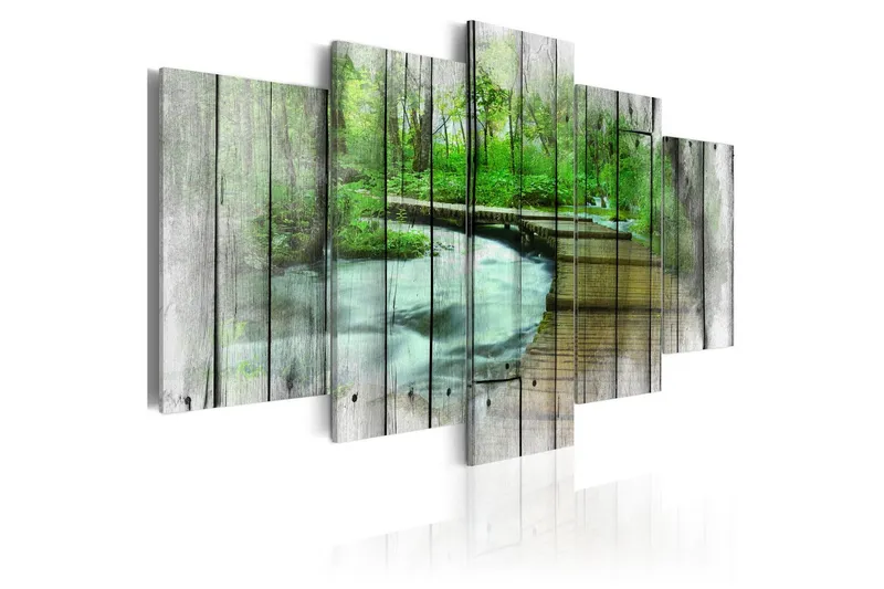 Tavla Forest Of Secrets 100x50 - Artgeist sp. z o. o. — Artgeist sp. z o. o.