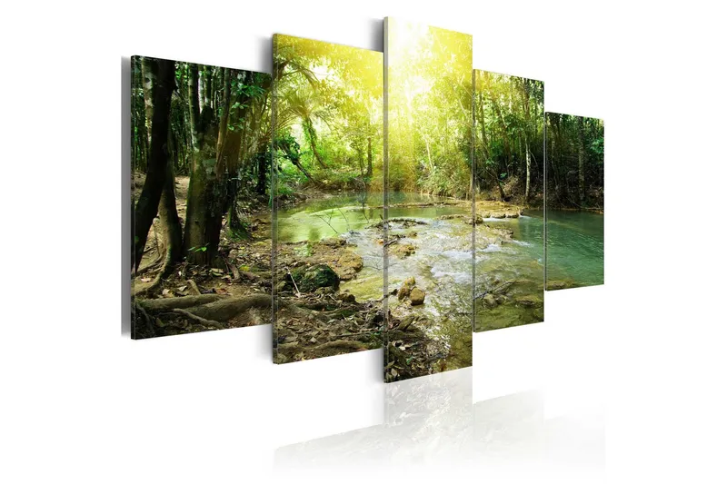 Tavla Forest River 200x100 - Artgeist sp. z o. o. — Artgeist sp. z o. o.