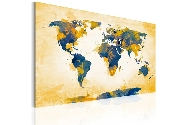 Tavla Four Corners Of The World 60x40 - Artgeist sp. z o. o. — Artgeist sp. z o. o.