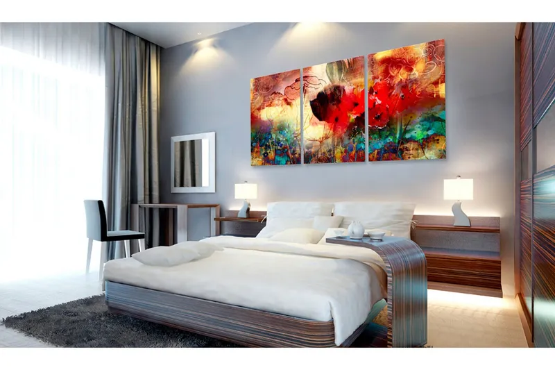 Tavla Garden of Colours 60x30 - Artgeist sp. z o. o. — Artgeist sp. z o. o.