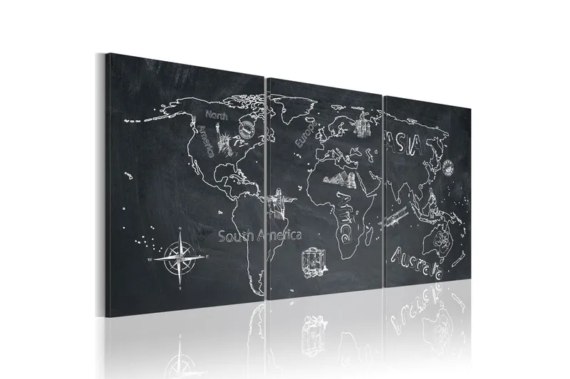 Tavla Globetrotter 60x30 - Artgeist sp. z o. o. — Artgeist sp. z o. o.