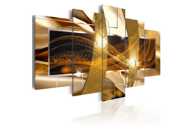 Tavla Golden Lava 200x100 - Artgeist sp. z o. o. — Artgeist sp. z o. o.