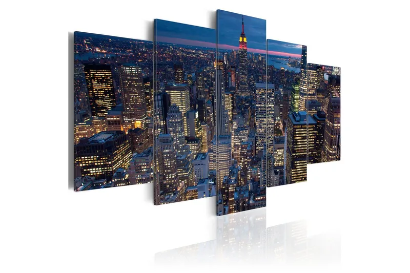 Tavla Good Night New York! 100x50 - Artgeist sp. z o. o. — Artgeist sp. z o. o.