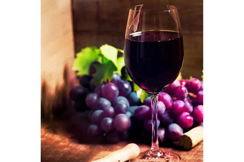Tavla Grapes - 30x30 cm — 30x30 cm