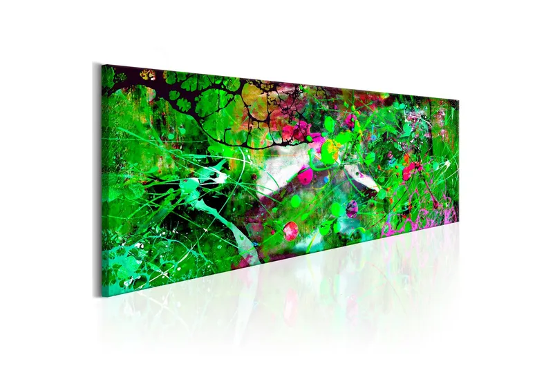 Tavla Green Fantasy 135x45 - Artgeist sp. z o. o. — Artgeist sp. z o. o.