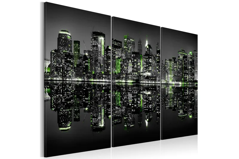 Tavla Green New York 120x80 - Artgeist sp. z o. o. — Artgeist sp. z o. o.