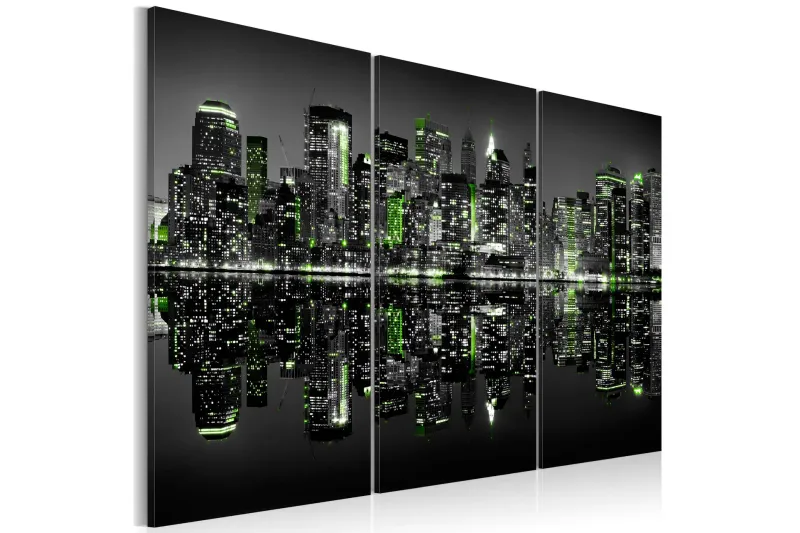Tavla Green New York 60x40 - Artgeist sp. z o. o. — Artgeist sp. z o. o.