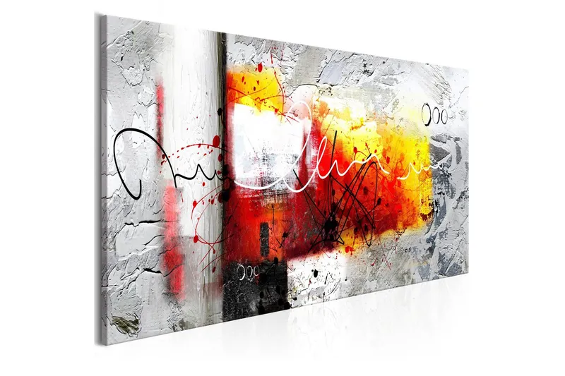 Tavla Hammer 1 Part Red Narrow 150x50 - Artgeist sp. z o. o. — Artgeist sp. z o. o.