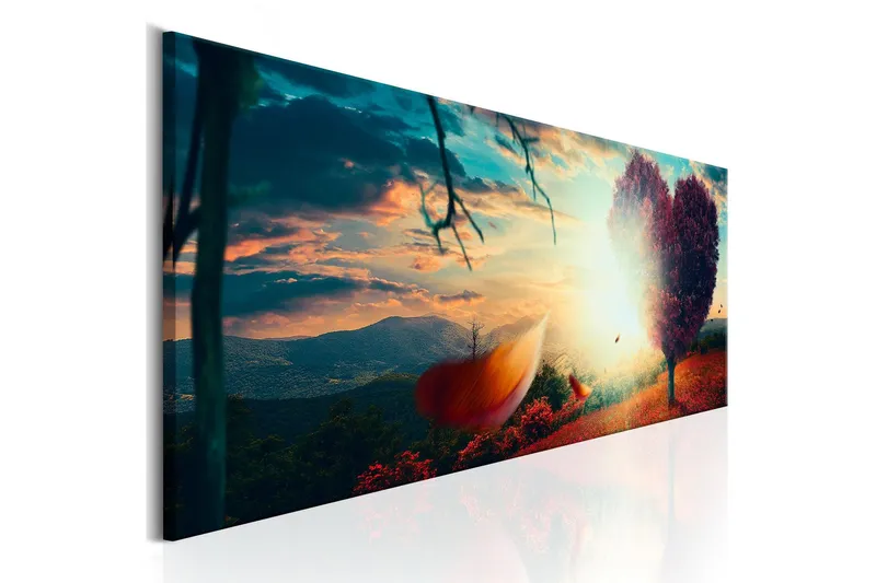 Tavla Heart Of Nature 135x45 - Artgeist sp. z o. o. — Artgeist sp. z o. o.