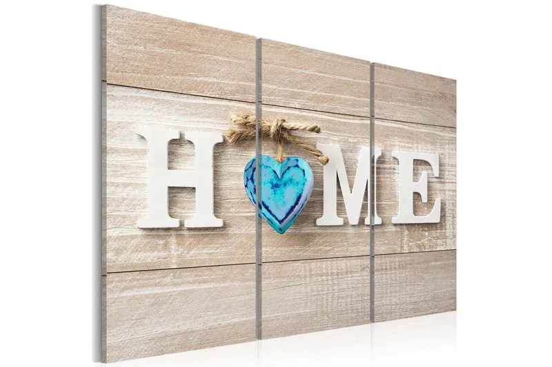 Tavla Home Blue Love 90x60 - Artgeist sp. z o. o. — Artgeist sp. z o. o.
