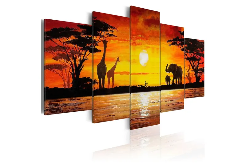 Tavla Hot Safari 100x50 - Artgeist sp. z o. o. — Artgeist sp. z o. o.