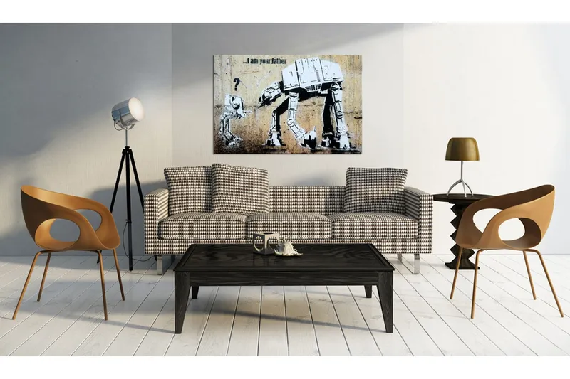 Tavla I Am Your Father by Banksy 60x40 - Artgeist sp. z o. o. — Artgeist sp. z o. o.