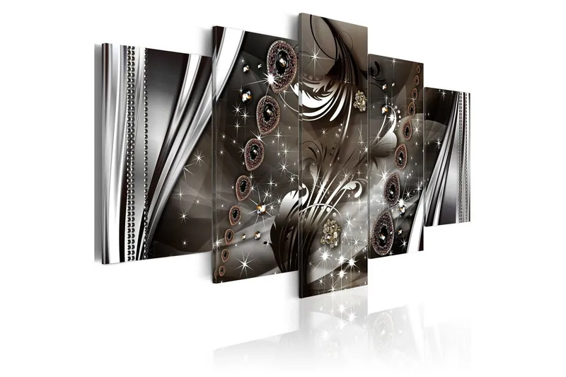 Tavla Improvisation With Jewelry 100x50 - Artgeist sp. z o. o. — Artgeist sp. z o. o.