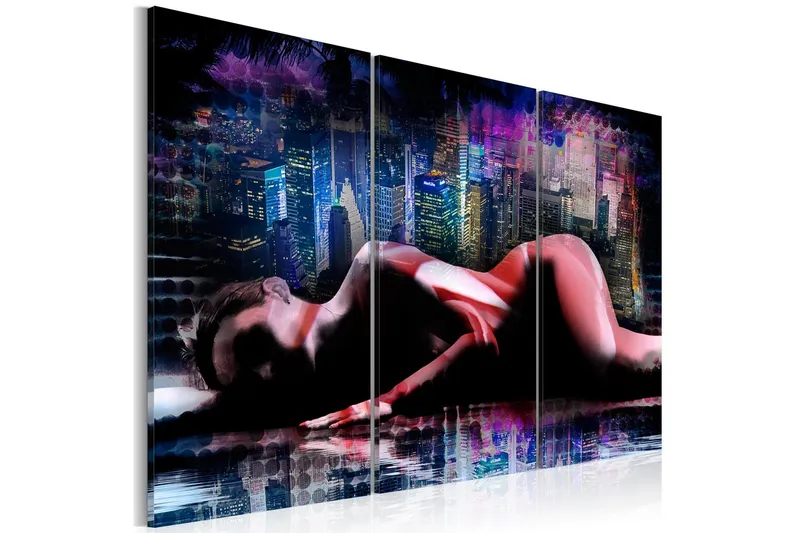 Tavla Intimacy In The Big City 120x80 - Artgeist sp. z o. o. — Artgeist sp. z o. o.