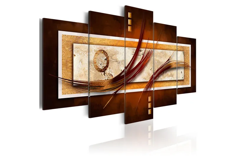 Tavla Iridescent Brown 200x100 - Artgeist sp. z o. o. — Artgeist sp. z o. o.