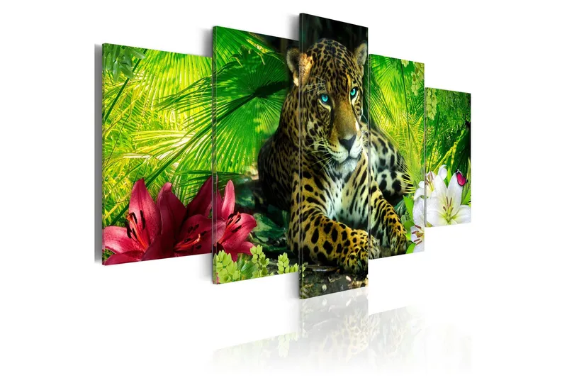 Tavla Jaguar 100x50 - Artgeist sp. z o. o. — Artgeist sp. z o. o.