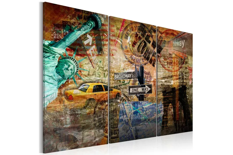 Tavla Kärnan i NYC 90x60 - Artgeist sp. z o. o. — Artgeist sp. z o. o.