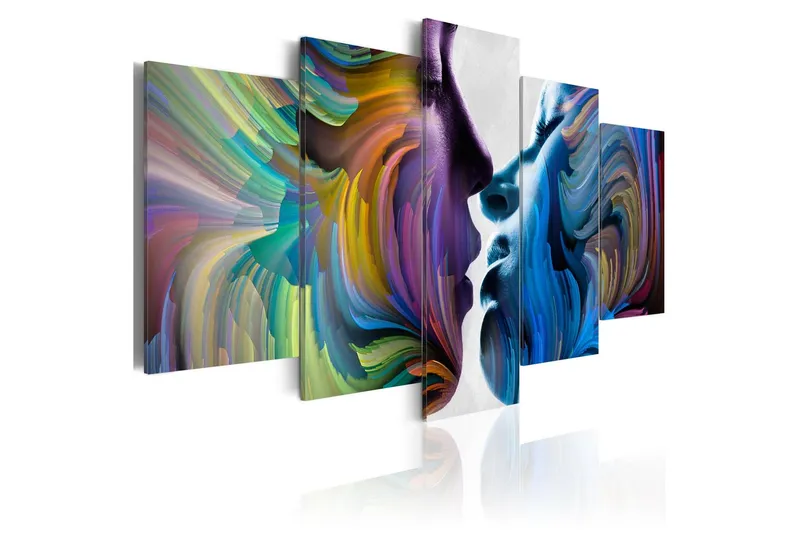 Tavla Kiss Of Colours 200x100 - Artgeist sp. z o. o. — Artgeist sp. z o. o.