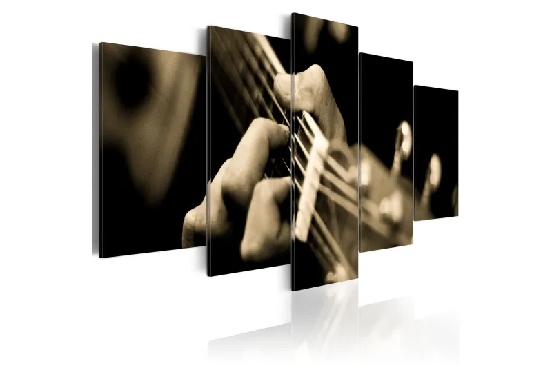 Tavla Klassisk Gitarr 100x50 - Artgeist sp. z o. o. — Artgeist sp. z o. o.