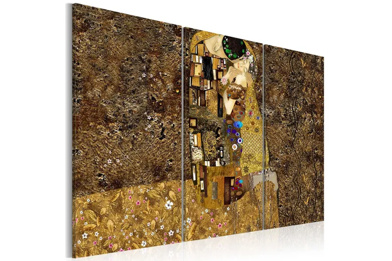 Tavla Klimt Inspiration Kiss 60x40 - Artgeist sp. z o. o. — Artgeist sp. z o. o.