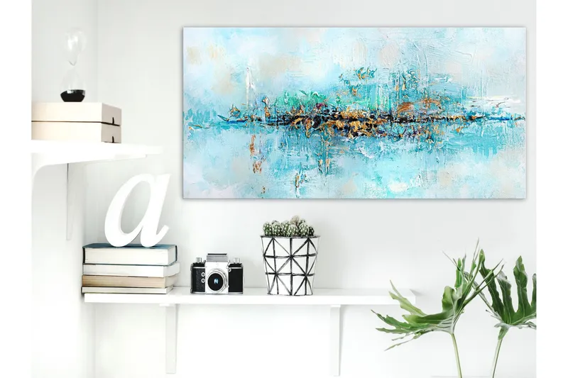 Tavla Lagoon (1 Part) Wide 120x60 - Artgeist sp. z o. o. — Artgeist sp. z o. o.