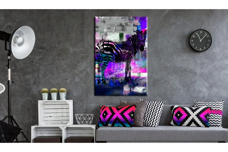 Tavla Language of the Jungle 40x60 - Artgeist sp. z o. o. — Artgeist sp. z o. o.