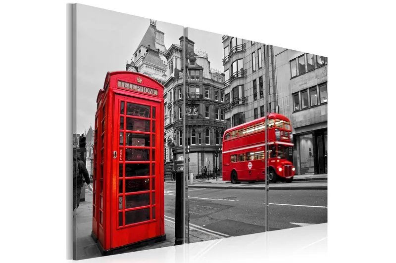 Tavla London life 90x60 - Artgeist sp. z o. o. — Artgeist sp. z o. o.