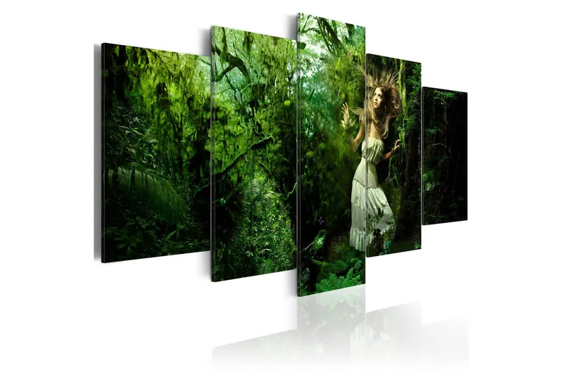 Tavla Lost In Greenery 200x100 - Artgeist sp. z o. o. — Artgeist sp. z o. o.