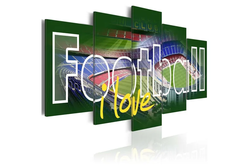 Tavla Love Football 200x100 - Artgeist sp. z o. o. — Artgeist sp. z o. o.
