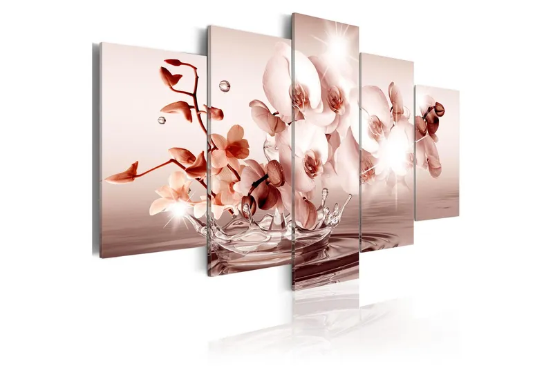 Tavla Lyric Of Orchid 200x100 - Artgeist sp. z o. o. — Artgeist sp. z o. o.