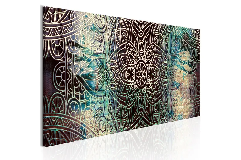 Tavla Mandala Knot Of Peace 135x45 - Artgeist sp. z o. o. — Artgeist sp. z o. o.