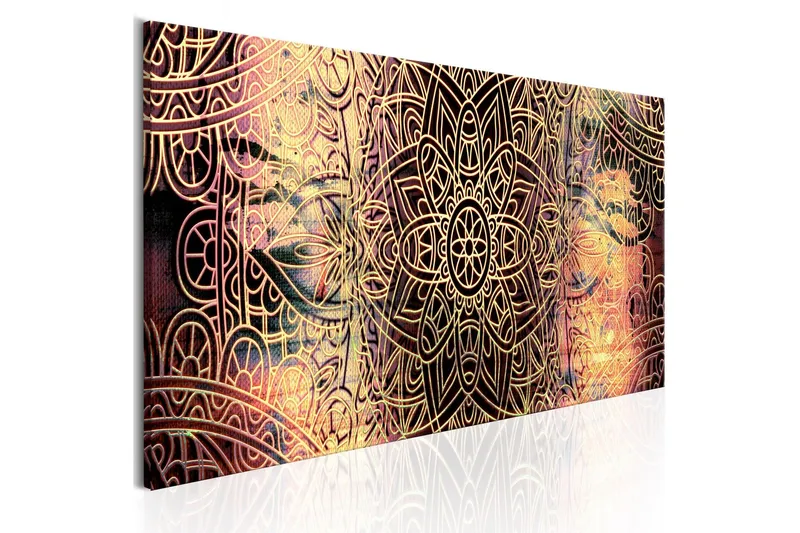 Tavla Mandala Sunny Poetry 150x50 - Artgeist sp. z o. o. — Artgeist sp. z o. o.