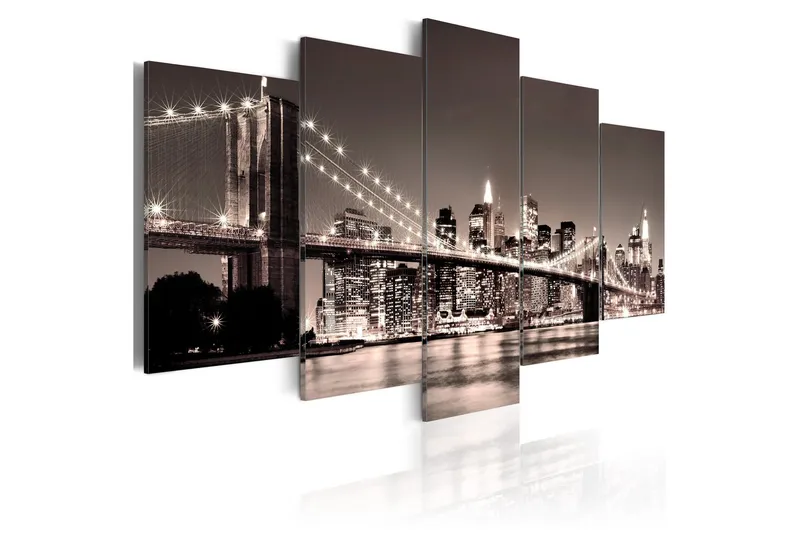 Tavla Manhattan Brooklyn Bridge Ii 200x100 - Artgeist sp. z o. o. — Artgeist sp. z o. o.