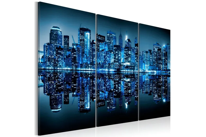 Tavla Manhattan In Blue Shade 120x80 - Artgeist sp. z o. o. — Artgeist sp. z o. o.