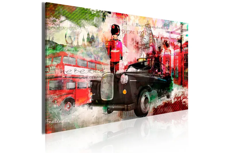 Tavla Memories From London 60x40 - Artgeist sp. z o. o. — Artgeist sp. z o. o.