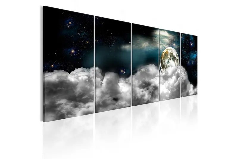 Tavla Moon In The Clouds 225x90 - Artgeist sp. z o. o. — Artgeist sp. z o. o.