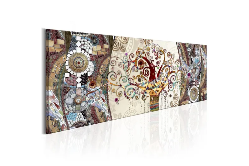 Tavla Mosaic Abstract 120x40 - Artgeist sp. z o. o. — Artgeist sp. z o. o.