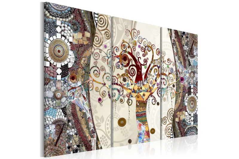 Tavla Mosaic Tree 120x80 - Artgeist sp. z o. o. — Artgeist sp. z o. o.