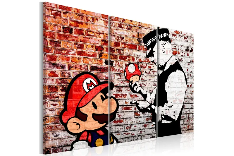 Tavla Mural On Brick 120x80 - Artgeist sp. z o. o. — Artgeist sp. z o. o.