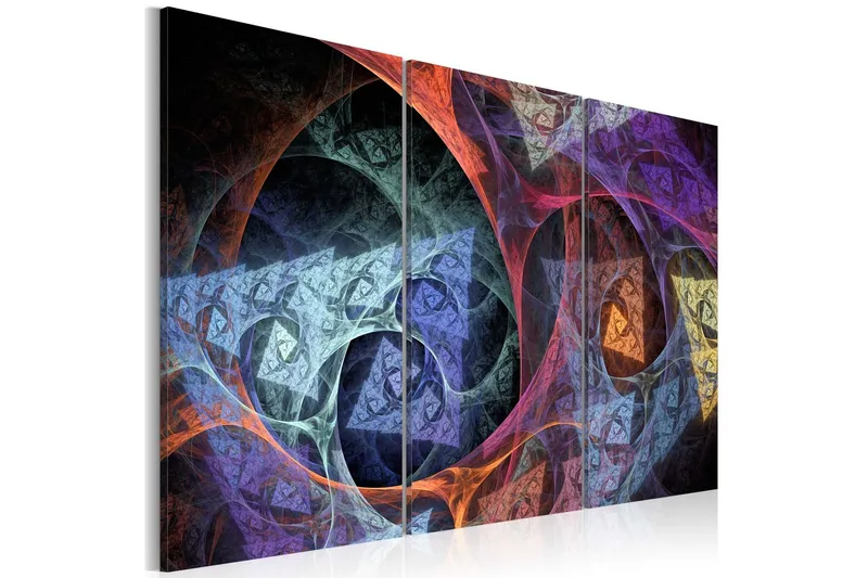 Tavla Mysterious Colors Abstraction 60x40 - Artgeist sp. z o. o. — Artgeist sp. z o. o.