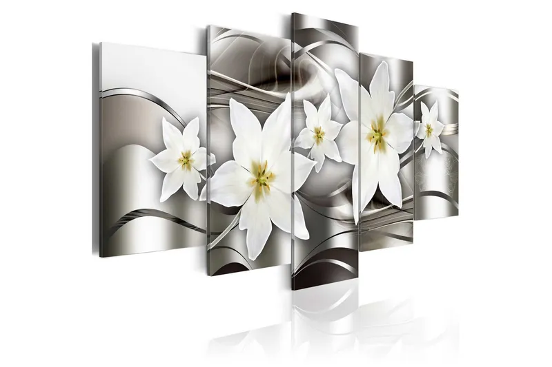 Tavla Mysterious Lilies 200x100 - Artgeist sp. z o. o. — Artgeist sp. z o. o.