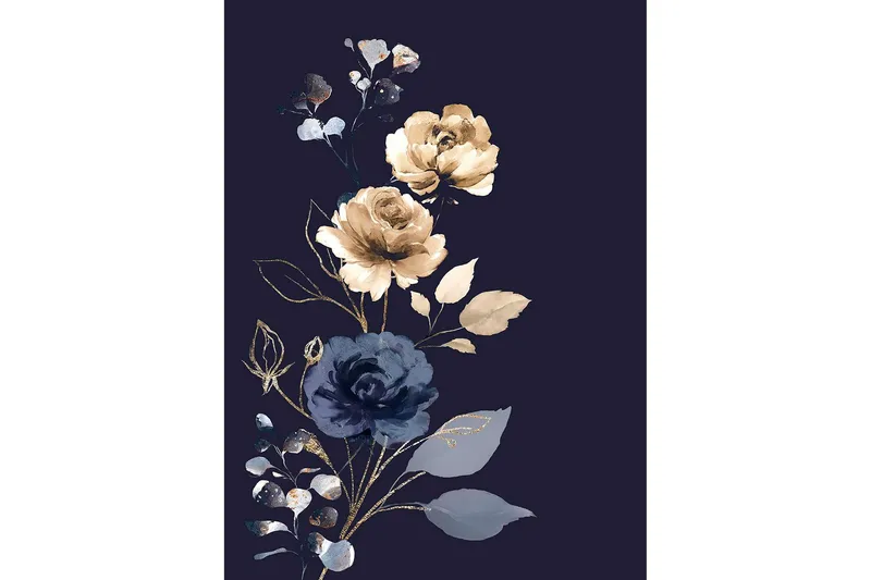 Tavla Navy Glam - 50x70 cm — 50x70 cm