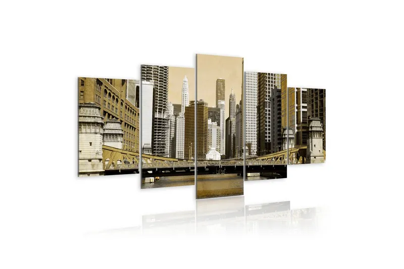 Tavla New York Vintage 100x50 - Artgeist sp. z o. o. — Artgeist sp. z o. o.